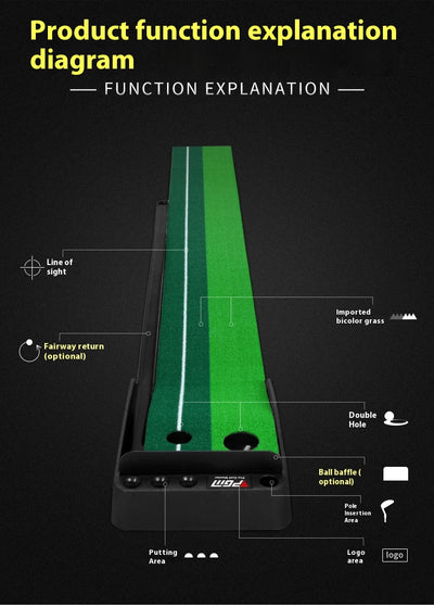 Tapete de Práctica de Golf PGM para Interior - Image 19