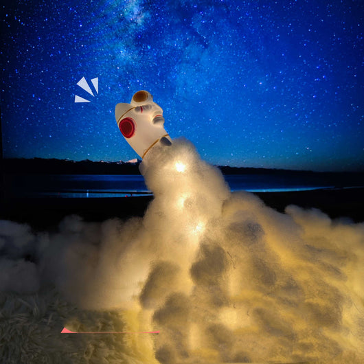 Lámpara LED Astronauta Cohete - Luz Nocturna Decorativa para Escritorio - Image 8
