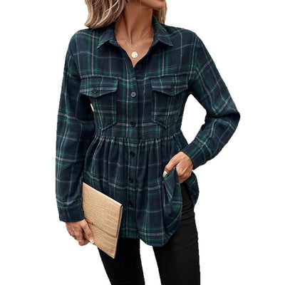 Blusa Elegante con Rayas Verdes - Image 5