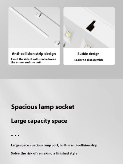 Lámpara de Fotopolimerización LED 69W con Almohada Térmica para Manicura - Image 7