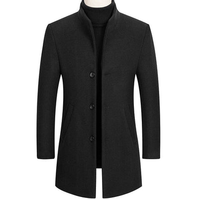 Abrigo de Lana para Hombre Corta Viento Premium - Image 11