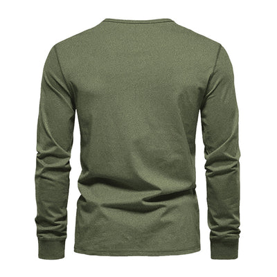 Playera Manga Larga Talla Grande Secado Rápido Estilo Moderno - Image 4