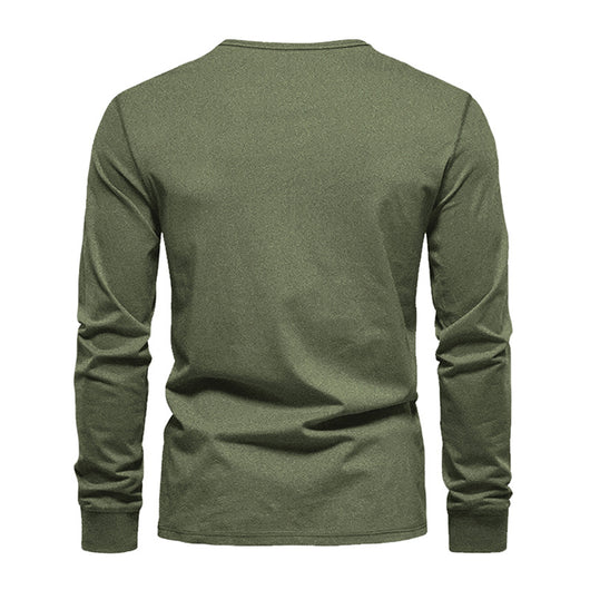 Playera Manga Larga Talla Grande Secado Rápido Estilo Moderno - Image 4