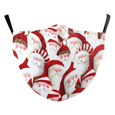 Black dust mask with a whimsical print featuring white unicorns, colorful donuts, yellow stars, and rainbows. - Image 17