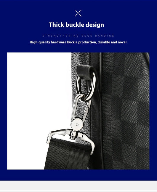 Bolso Bandolera Cuadros Coreano de Gran Capacidad para Viajes - Image 24