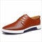 Zapatos de Cuero Perforado para Hombre - Diseño Moderno y Transpirable