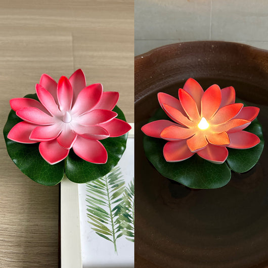 Lámpara Nocturna LED Flotante con Loto Acuático e Inducción por Movimiento - Image 12