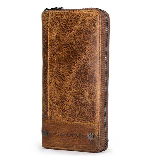 Cartera de Cuero Genuino con Protección Anti-fraude para Hombre - Image 4