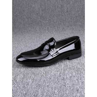 Zapatos de Cuero Slip-on Elegantes Transpirables para Negocios - Image 5