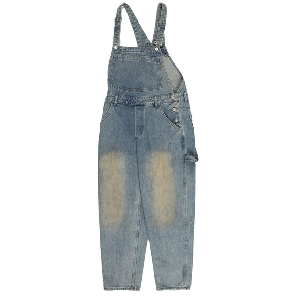 Pantalones Cargo Denim Vintage Lavado Retro Unisex