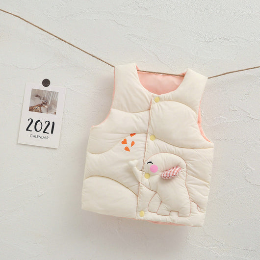 Chaleco Acolchado de Algodón para Niños - Mayoreo Ropa Infantil Unisex - Image 8