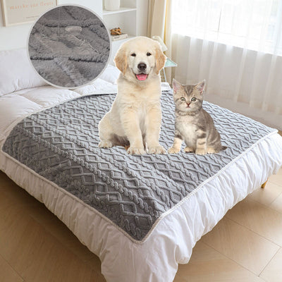 Manta Térmica Impermeable para Mascotas - Cama Cálida y Lavable