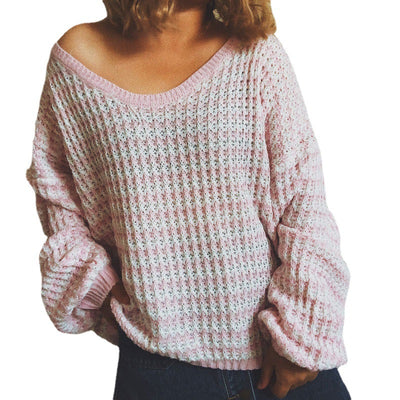 Suéter de Punto Rayado para Mujer - Image 3