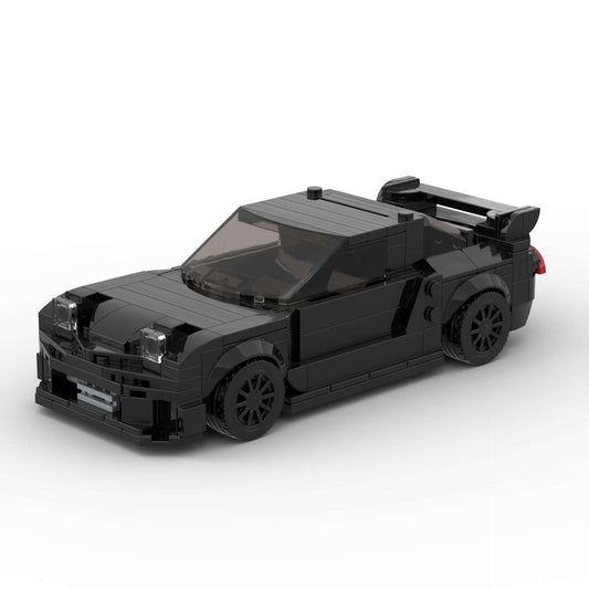 Auto de Carreras Deportivo Infantil Compatible con Bloques de Construcción Lego