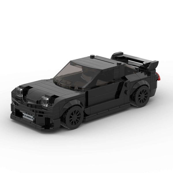 Auto de Carreras Deportivo Infantil Compatible con Bloques de Construcción Lego