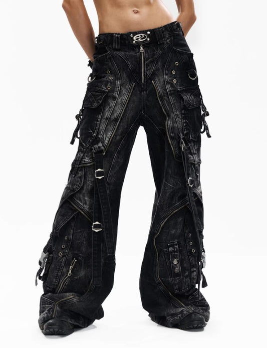 Pantalones de Trabajo Tácticos con Correas Ajustables - Image 2