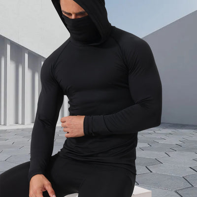Conjunto Deportivo Moldeador con Máscara y Gorro Integrado - Image 4