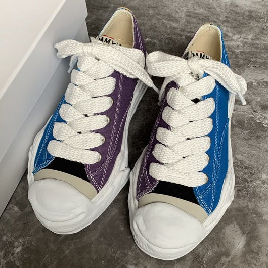 Zapatillas de Lona Negras con Suela Gruesa - Estilo Casual Versátil - Image 2