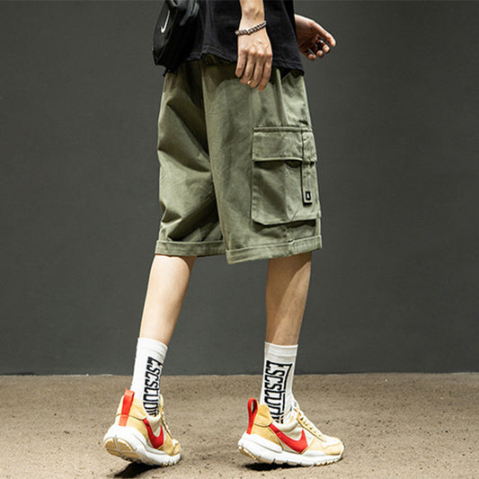 Pantalones Cortos Cargo con Múltiples Bolsillos para Hombre - Verano - Image 2