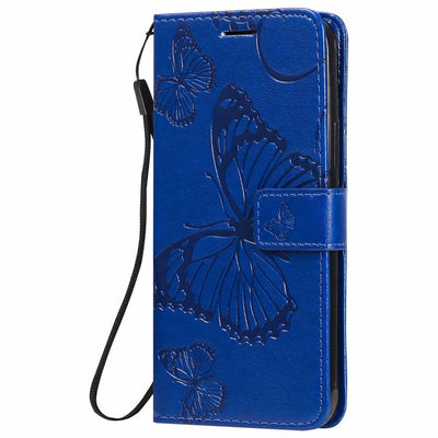 Funda de Cuero para Teléfono con Mariposa Prensada - Image 49