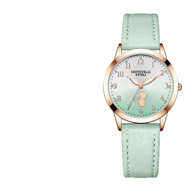 Reloj Estudiantil con Diseño de Corazón para Niñas - Image 3