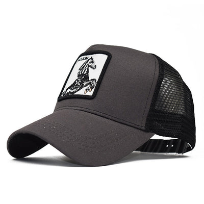 Gorra de Béisbol con Bordado de Animales y Red Trasera - Image 50