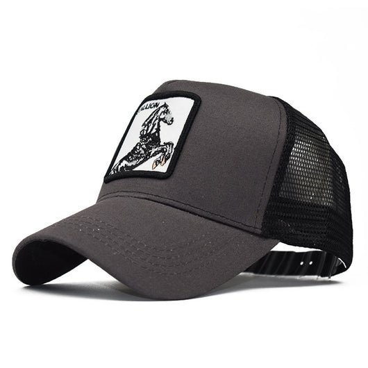 Gorra de Béisbol con Bordado de Animales y Red Trasera - Image 50
