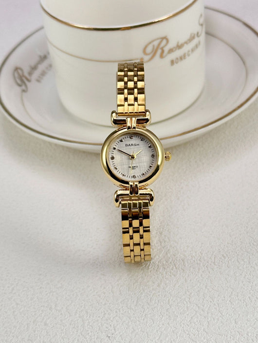Reloj Dorado para Mujer Estilo Vintage con Pulsera de Acero - Image 24