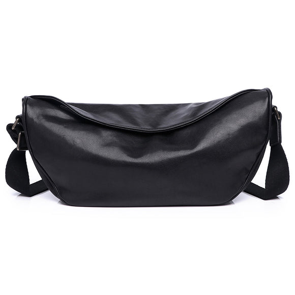 Bolsa Bandolera Casual para Hombre con Diseño Asimétrico