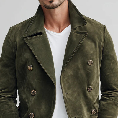 Chaqueta Retro Casual para Hombre - Estilo Vintage Otoño Invierno - Image 9