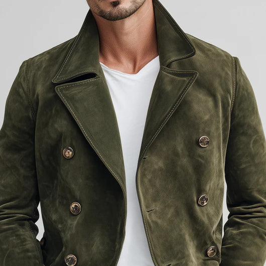 Chaqueta Retro Casual para Hombre - Estilo Vintage Otoño Invierno - Image 9
