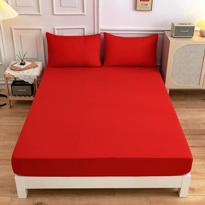 Juego de Sábanas de Algodón para Estudiantes - Sábana Ajustable y Funda de Almohada - Image 2