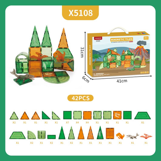 Bloques Magnéticos Educativos para Niños - Construcción y Aprendizaje - Image 9