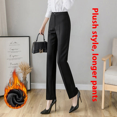 Pantalón de Oficina Recto para Mujer - Traje Profesional - Image 15