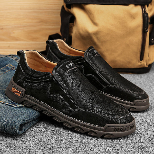 Zapatos Casuales Retro Estilo Británico para Hombre