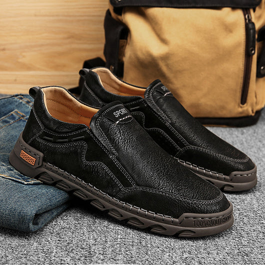 Zapatos Casuales Retro Estilo Británico para Hombre