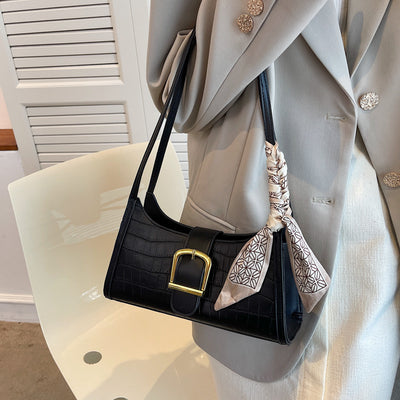 Bolso Bandolera Minimalista de Diseño Exclusivo - Bolsa Baguette de Moda Versátil