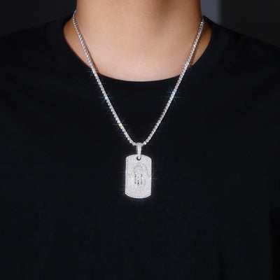 Collar Colgante Moissanita S925 Plateado en Platino - Joyería Lujo Moderno - Image 7