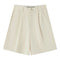 Shorts Casuales de Cintura Alta y Corte Slim para Mujer