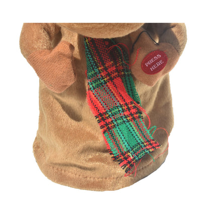 Reno Navideño Bailarín Eléctrico de Peluche con Música - Image 7