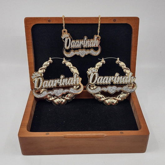 Conjunto de Collar y Aretes de Diseño Elegante - Image 7