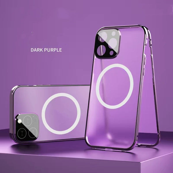Funda Magnética MagSafe Cristal Doble Cara Antigolpes