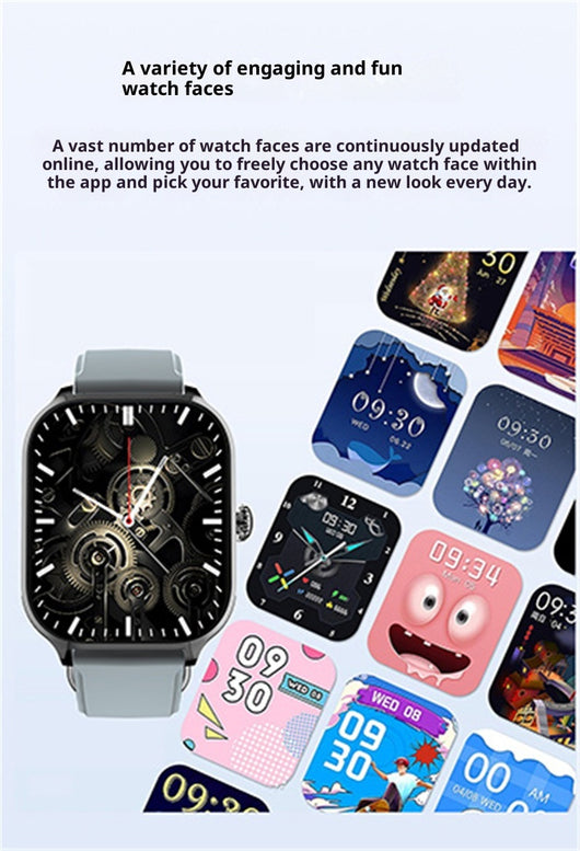 Reloj Inteligente H9 con Llamadas Bluetooth, Música y Monitoreo de Salud - Image 11