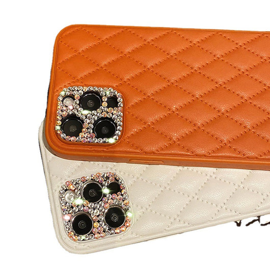 Funda de Cuero para Teléfono con Diseño Entrelazado - Image 3