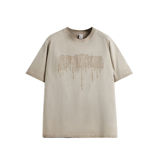 Camiseta Hombre Estilo Vintage con Estampado Silicon Lavado - Image 4