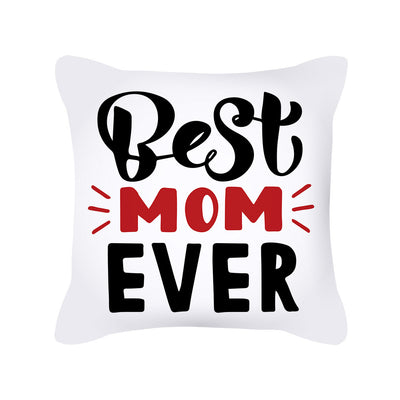 Funda de Almohada Día de la Madre Corazón Nórdico Melocotón - Image 2
