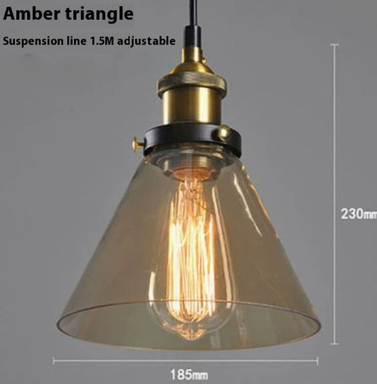 Lámpara Colgante Nórdica de Cristal Transparente para Restaurante - Image 10