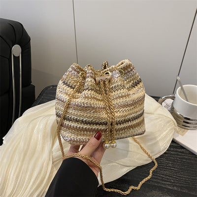 Bolsa de Playa Diamond con Cadena - Bolso Bandolera y Hombro para Mujer - Image 3