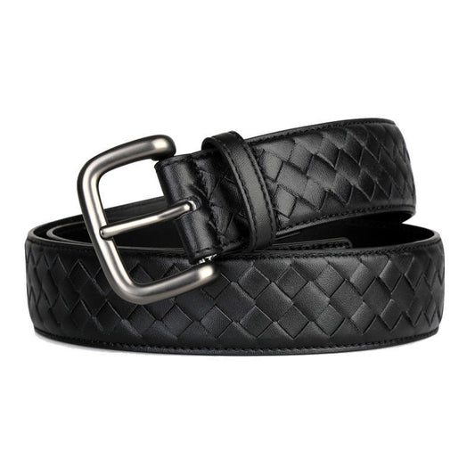 Cinturón de Cuero para Hombre con Hebilla de Pasador - Image 2