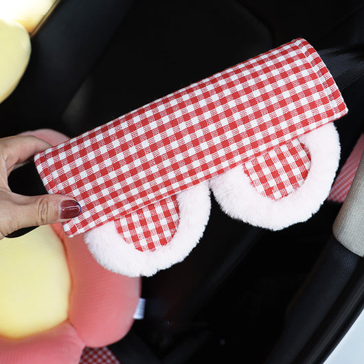 Cojín de Asiento para Auto Escocés Lino Cuatro Estaciones - Image 21
